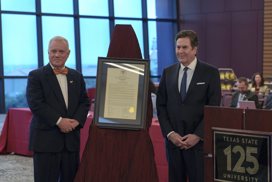 TSUS Confers President Emeritus Status to Dr. Johnson