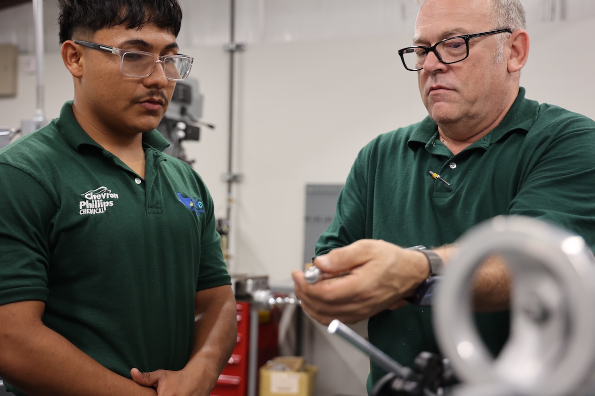 LSCO student at apprenticeship