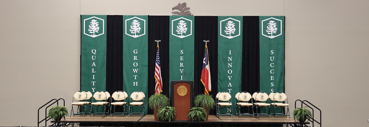 Investiture Ceremony Stage