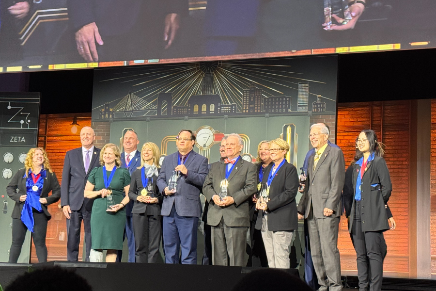 Dr. Johnson receives award