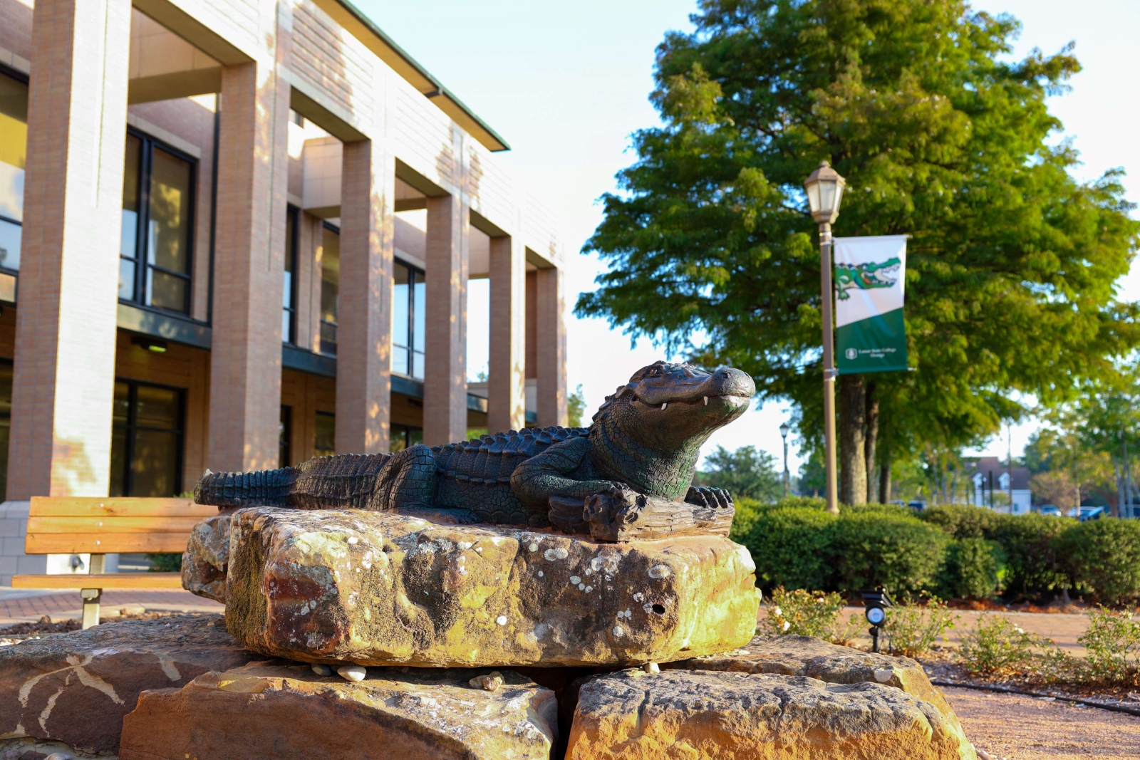 LSCO Gator Statue