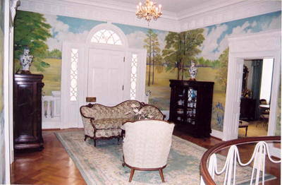 upstairs foyer