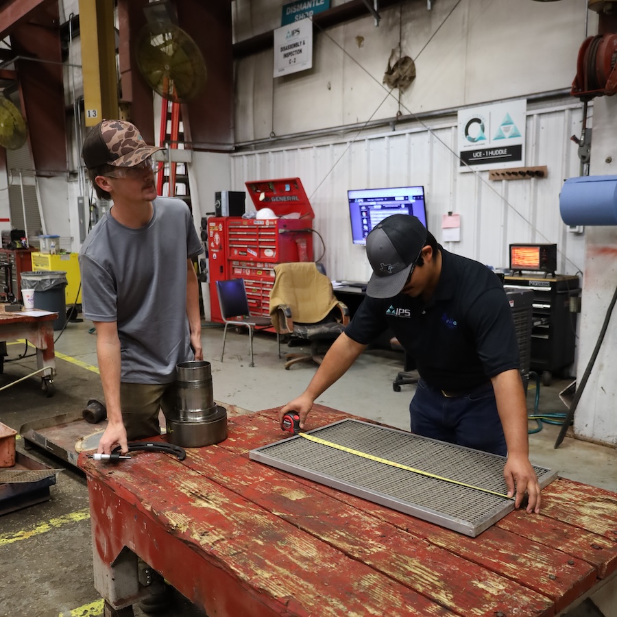 LSCO FAME Interns at work