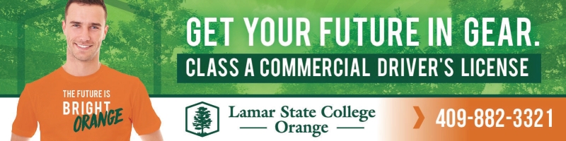 Get Your Future in Gear. Class A Commercial Driver's License; 409-882-3321