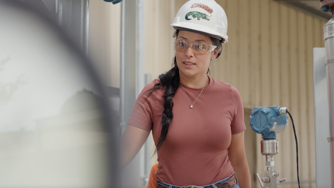 Process technology student