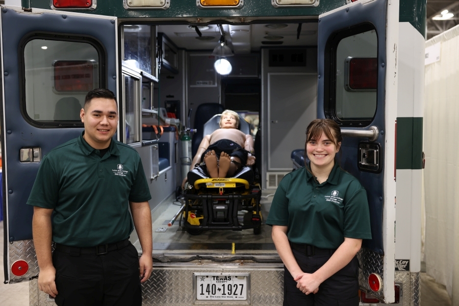 Emergency Medical Technology students